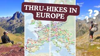 The best THRU-HIKES in Europe you never heard of