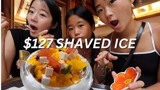 $1 vs $127 Shaved Ice (Bingsu) in Korea!!