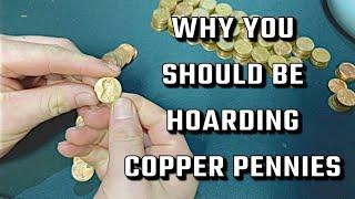 Why You Should Be Hoarding Copper Pennies!!! Coin Roll Hunting For Copper!