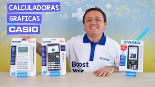 Unboxing de calculadoras gráficas CASIO: fx-9860GIII, fx-CG50, Classpad II fx-CP400+E