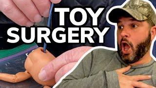 Parking Lot Toy Surgery! Toy Hunting at The Allen Antique Mall