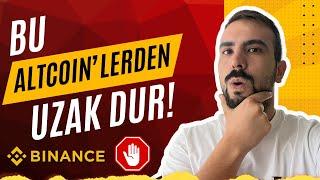 KAYBETMEMEK İÇİN BU ALTCOIN’LERDEN UZAK DUR! | Altcoin Sepeti İçin Dikkat