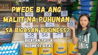 Magkano ang Puhunan sa Maliit na Bigasan | Bigasan Business Ideas