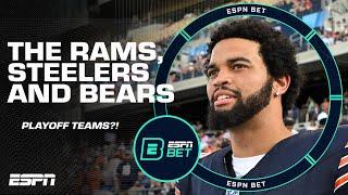 Deciding whether the Rams, Steelers & Bears will make the playoffs | ESPN BET Live