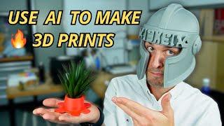 How to make awesome 3D Print Models with AI in seconds