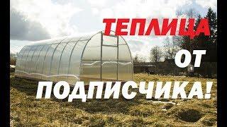 ТЕПЛИЦА от ПОДПИСЧИКА!//5 ОШИБОК при покупке теплицы.
