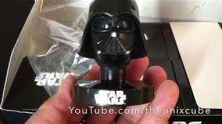 ASMR Unboxing Star Wars Helmet Figure Bust Statue - Darth Vader Lucas Films Disney