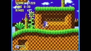 Sonic The Hedgehog - Real Sega Genesis Longplay