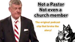 The podcast clip that broke the story about Lawson not being pastor / member of Trinity Bible Church