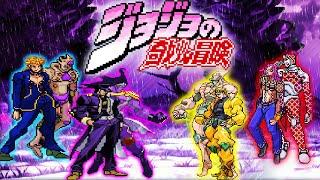 My FIRST Time Playing JoJo's Bizarre Adventure MUGEN