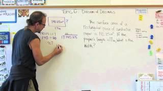 Module 2 Division of Decimals  Topic G