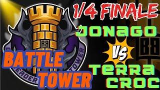 Arenaleiter Kampfturm KNOCK-OUTS Viertelfinale: @TerraCroc vs. @Jonago feat. @KingBlex