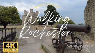 Morning Walk in Rochester, England 4K UHD | August 2022