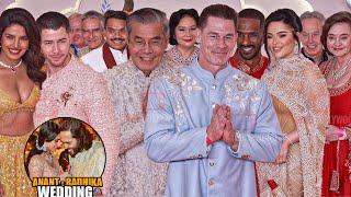 Foreigner Guest at Anant Ambani - Radhika Merchant Wedding | John Cena, Tony Blair, Nick Jonas