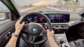2023 BMW M3 Competition xDrive Edition 50 Jahre - POV Driving Impressions