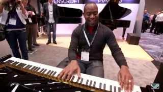 Sam Matthews plays Ravenscroft 275 at NAMM '15