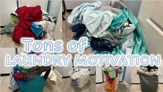 *NEW* TONS OF LAUNDRY MOTIVATION 2023 | FAMILY OF SIX WEEKLY LAUNDRY | MAMA OF 4 LAUNDRY ROUTINE