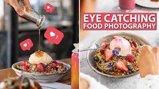 FOOD PHOTOGRAPHY For Instagram - 4 Tips in 3 Minutes!