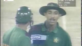 Thrilling Finish Inzamam 85 | Azhar Mehmood 59 | Pakistan 4 /9 vs South Africa at Lahore,2 Nov 1997