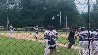 Thomas Strauch belts a first-inning home run in the Group 4 Final