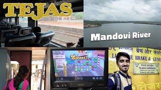 Journey Mumbai to Goa onboard India's First TEJAS Express - Part II