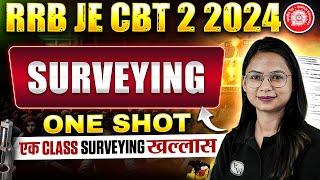 SURVEYING In ONE SHOT | RRB JE Civil Engineering Classes | Surveying RRB JE