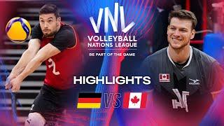  GER vs.  CAN - Highlights | Week 3 | Men's VNL 2024