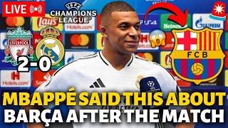 BOMBSHELL! MBAPPÉ SAID THIS ABOUT BARCELONA AFTER THE REAL MADRID MATCH! BARCELONA NEWS TODAY!