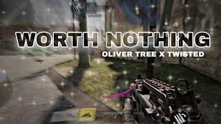 WORTH NOTHING | CODM MONTAGE | Oliver tree X Twisted | #codm