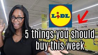 This week's BEST DEALS AT LIDL! Weekly grocery haul to shop SALES and SAVE MONEY 