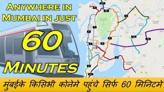 Anywhere in Mumbai in 60 Minutes | 14 Mumbai Metro Lines | Indian Postman