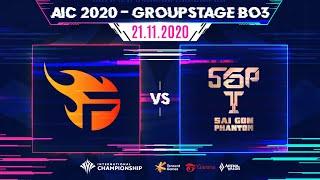 Team Flash vs Saigon Phantom | Bảng B ngày 3 [21.11.2020] - AIC 2020