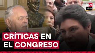 Congreso: lluvia de críticas por conformación de listas para presidir la Mesa Directiva