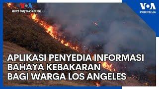 Aplikasi Penyedia Informasi Bahaya Kebakaran bagi Warga Los Angeles