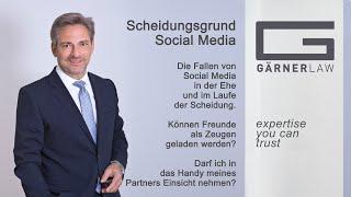 Scheidungsgrund & Eheverfehlung Social Media