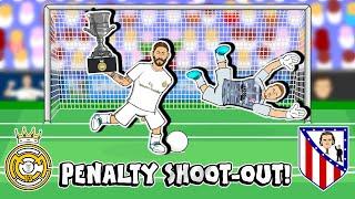 PENALTIES! Real Madrid win Super Copa 2020! (Real vs Atletico Madrid Penalty Shoot-Out)