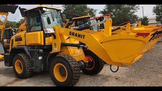 Обзор китайского фронтального погрузчика GRANIT ZL28 (Часть 1)