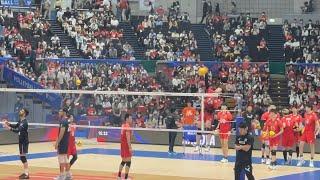 イラン戦　スパイク練習　バレーボールネーションズリーグ　龍神NIPPON 石川祐希　富田将馬　　 JPN vs.  IRI - Week 1 | Men's VNL 2023