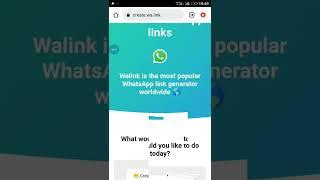 How To Create WA Link for your WhatsApp/Business WhatsApp 2022