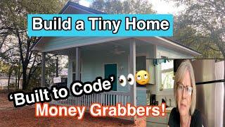 Crazy Inspections on a tiny home build/certificate of occupancy/build your own tiny house/pro!