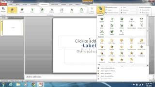 How to Make PowerPoint 2010 Text Appear on Click