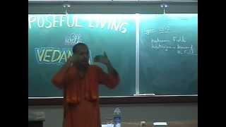 Swami Sarvapriyananda-"PURPOSEFUL LIVING WITH VEDANTA" at IIT Kanpur