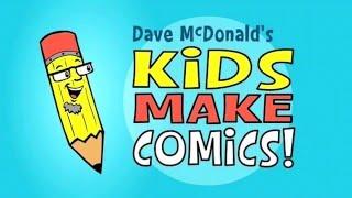 Kids Make Comics#1: Simple Shapes make Super Characters!