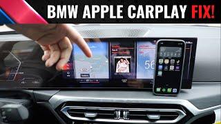 BMW Apple Carplay NOT Working? EASY FIX! (iDRIVE 8 - 2022+)