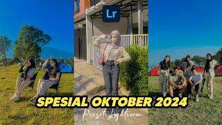 FREE 50+ PRESET LIGHTROOM | SPESIAL OKTOBER 2024 | LIGHTROOM TUTORIAL