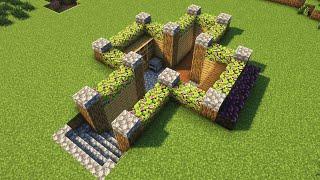 Minecraft Perfect Underground Survival House Tutorial