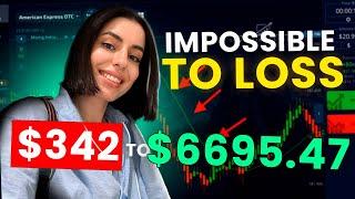 IMPOSSIBLE TO LOSS - $342 to $6695.47 - Best Quotex Trading Strategy 2023