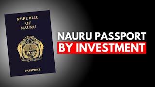 Nauru Introduces NEW Citizenship By Investment Program