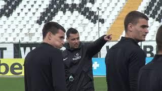 Александър Томаш проведе първа тренировка начело на ПФК Локомотив Пловдив