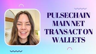 PulseChain Main Net: How to transact between different wallets on ️